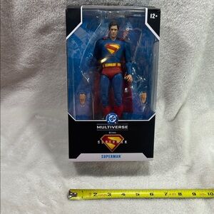 DC Multiverse Superman Action Figure - Red and Blue